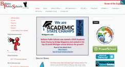 Desktop Screenshot of bellairepublicschools.com